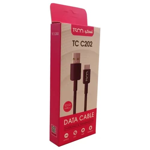 کابل تبدیل USB به USB-C تسکو مدل TCC 202 طول 1 متر — تصویر ۴