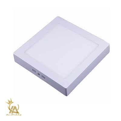 چراغ پنلی روکار 24 وات IP65 مربع سری Green یکتا افروز — تصویر ۲