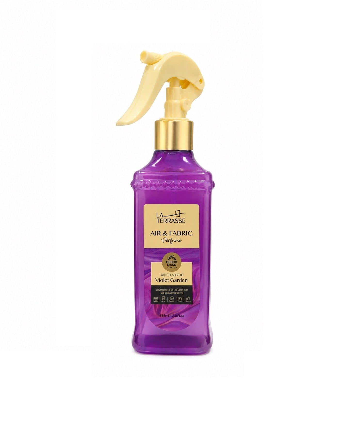 اسپری خوشبو کننده محیط و لباس Violet Garden لاتراس — تصویر ۳