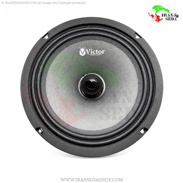 میدرنج ویکتور مدل VICTOR MI_08 سایز 8 اینچ 300 وات بسته دو عددی — تصویر ۳