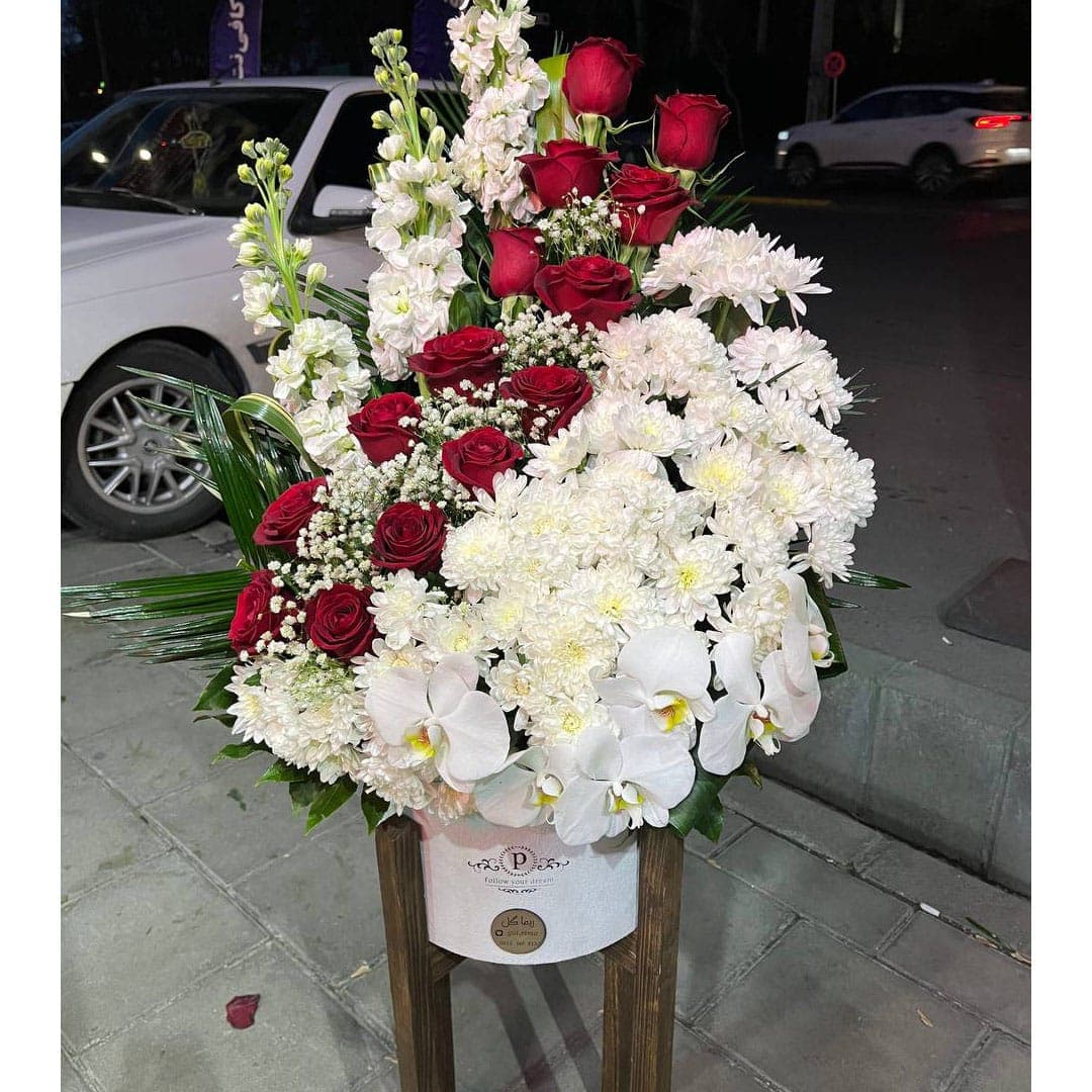 سبد گل تبریک کد 4024 — تصویر ۲