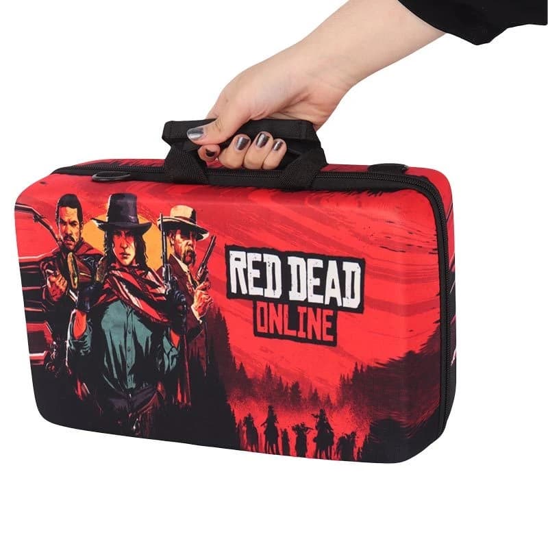 کیف حمل کنسول پلی استیشن 5 مدل Red DEAD کد1 — تصویر ۷