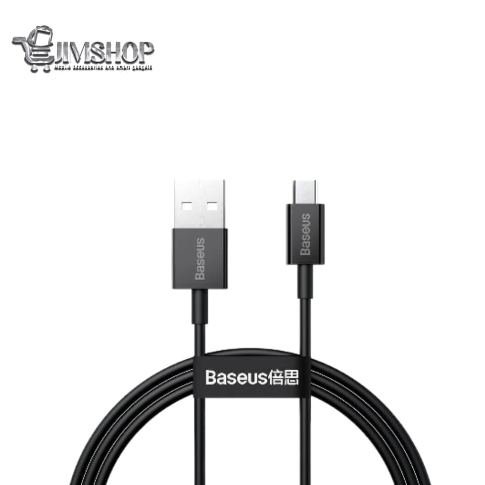 کابل میکرو یو اس بی فست شارژ Baseus Superior Series CAMYS 2A 1m