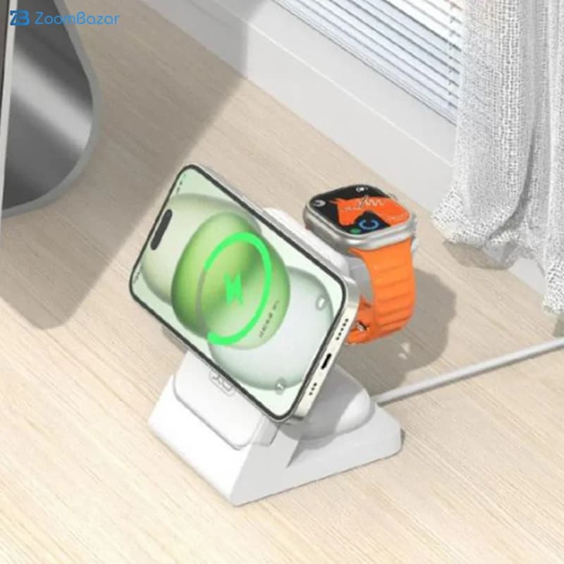پاوربانک و شارژر بی سیم ایکس او مدل CX033 — تصویر ۵