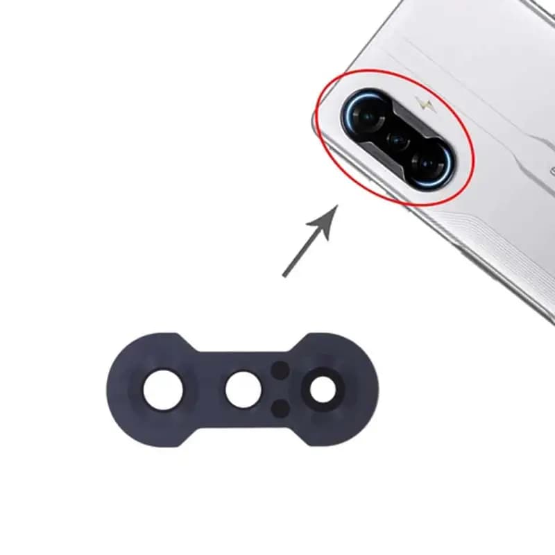 شیشه دوربین شیائومی ردمی Xiaomi Redmi K40 Gaming — تصویر ۴
