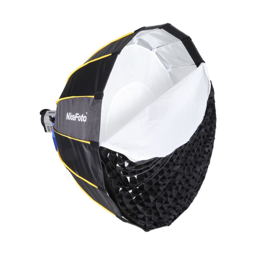 پارابوليک پرتابل نایس فوتو Nicefoto Portable Parabolic SoftBox 120cm — تصویر ۳