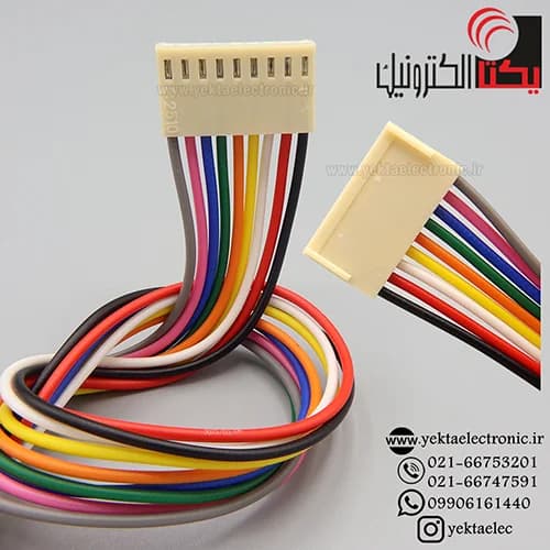 کانکتور مخابراتی 9 پین مادگی سیم دار — تصویر ۲