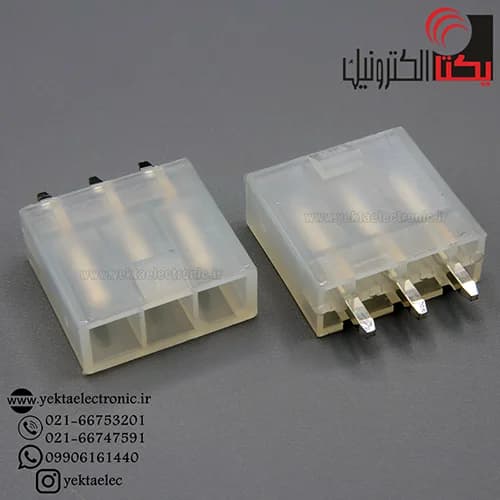 کانکتور 3 پین ATX نری صاف(3*1پین ) مولکسی — تصویر ۲