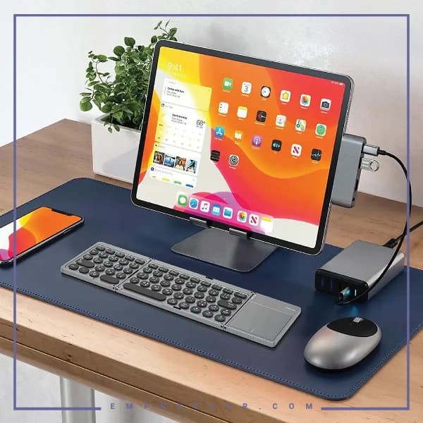 کیبورد بی سیم سه لا گرین لاین GNTRIKYBDGY — تصویر ۸