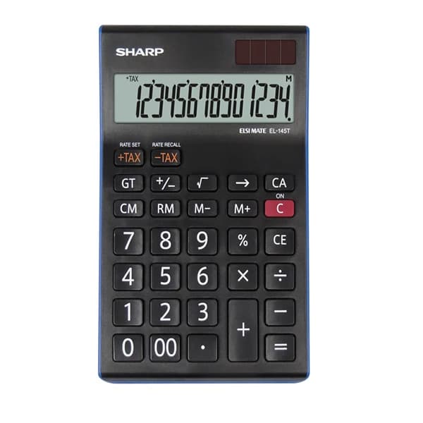 ماشین حساب شارپ مدل EL-145T — تصویر ۳