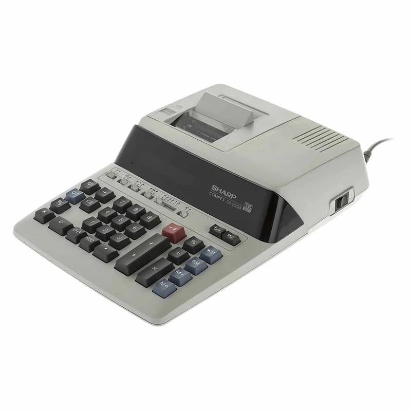 ماشین حساب شارپ مدل CS-2635A — تصویر ۸