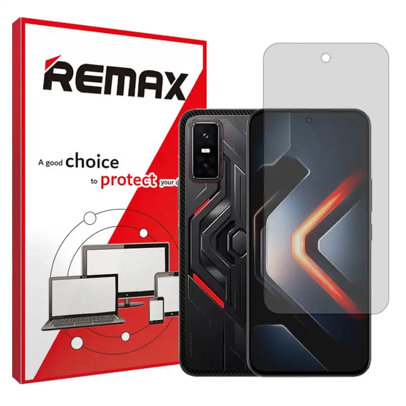 گلس اینفینیکس GT 30 Pro مدل هیدروژلی شفاف برند ریمکس — تصویر ۲