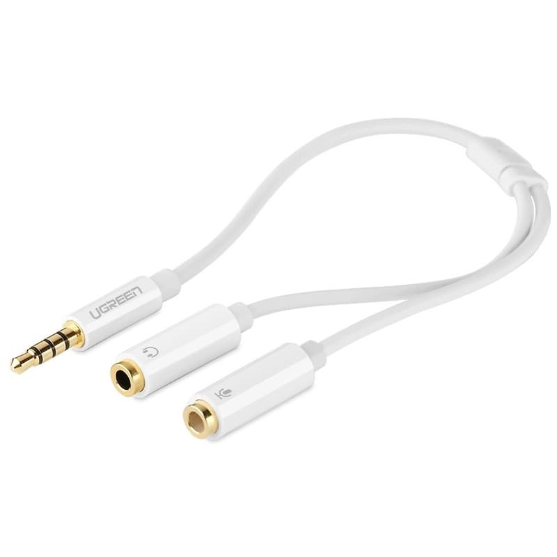 کابل تبدیل 1 به 2 AUX یوگرین Ugreen 3.5mm jack AV141 10789 — تصویر ۱۰