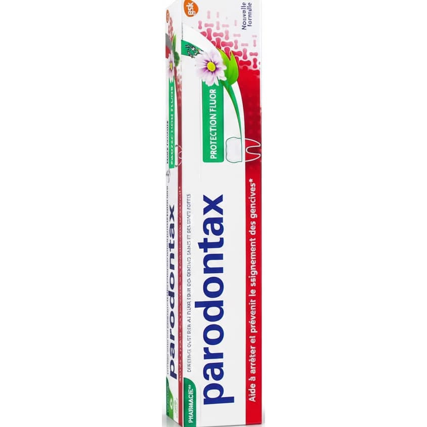 خمیر دندان پارادونتکس سبز ضد پوسیدگی 75 میل Parodontax Protection Fluor Toothpaste — تصویر ۳