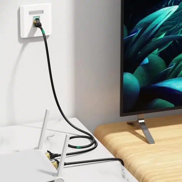 کابل شبکه یک متری UGREEN CAT7 مدل NW107 - 11268 — تصویر ۴