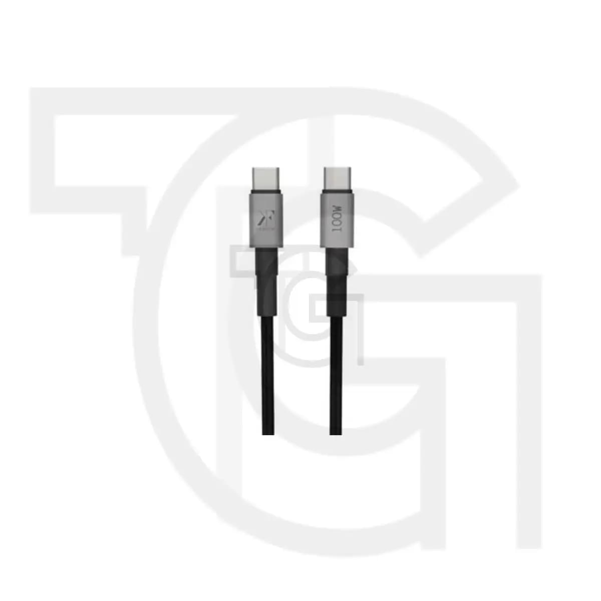کابل شارژر کیافسنیور (S12)(USB Type-C to USB Type-C) Cable Charger KF SENIOR