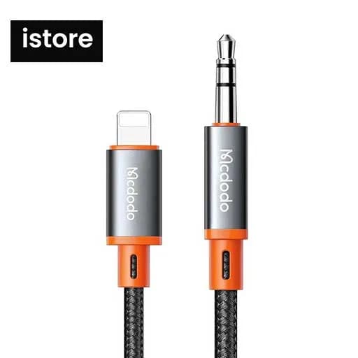 کابل تبدیل لایتنینگ به AUX مک دودو مدل CA-0780 طول 1.2 متر | با گارانتیLightning to AUX conversion cable Mac Dodo — تصویر ۶