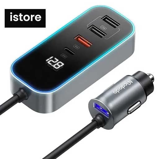 شارژر فندکی CC-1900 مک دودو با گارانتی | Mac Dodo car charger model CC-1900 — تصویر ۶