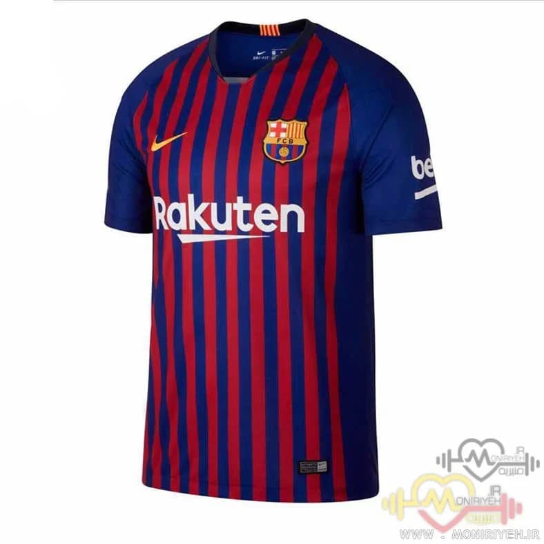 پیراهن اول بارسلونا Barcelona Home T-shirt — تصویر ۴