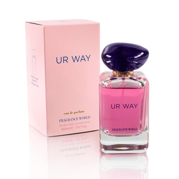 عطر و ادکلن زنانه فرگرانس ورد جورجیو آرمانی مای وی (یو آر وی) حجم 100 میل Fragrance World UR WAY — تصویر ۳