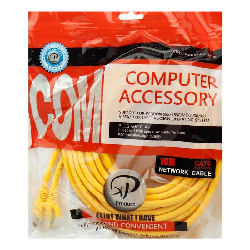 کابل شبکه 10 متری Cat6 مدل XP Product — تصویر ۱۱