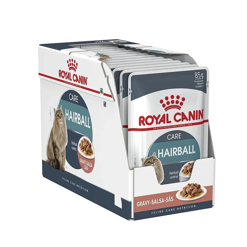 غذای پوچ گربه هیربال گروی رویال کنین Hairball Gravy — تصویر ۳