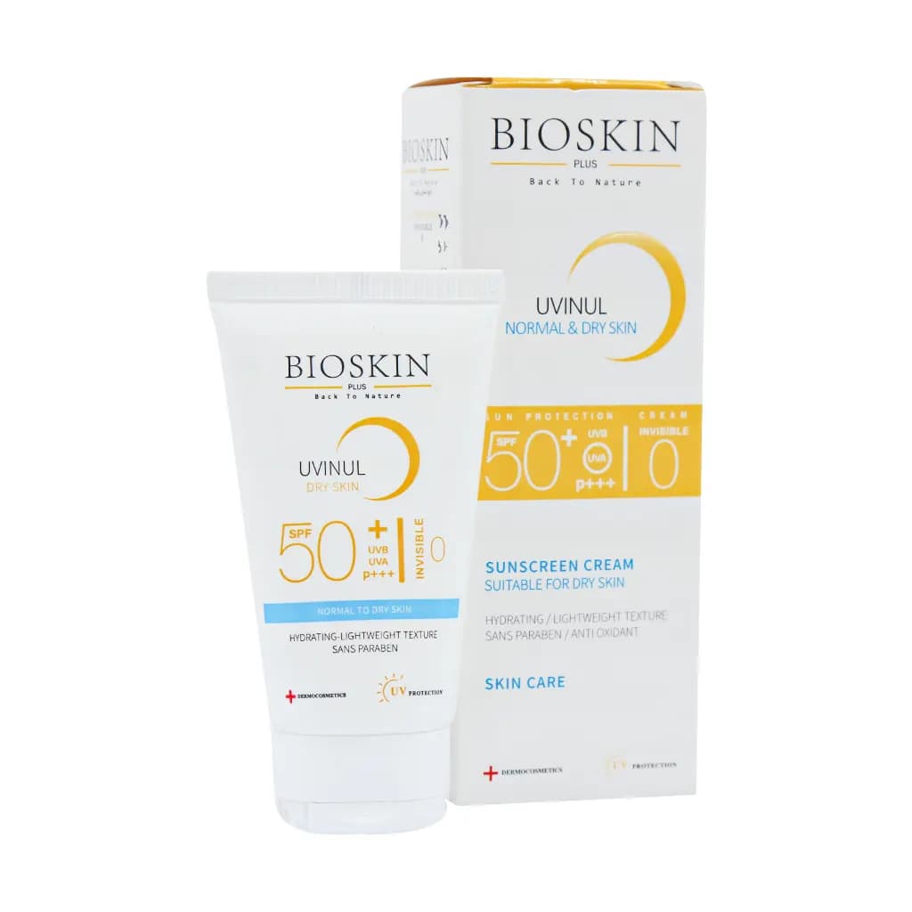 کرم ضد آفتاب SPF50 پوست خشک بایو اسکین پلاس 40 میلی لیتر — تصویر ۶