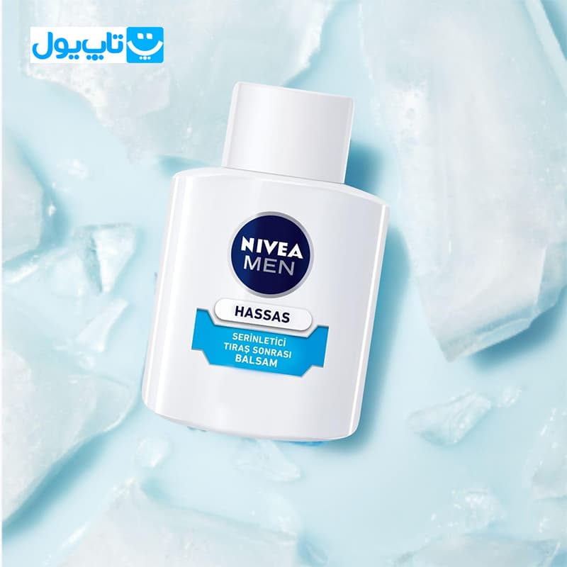 افتر شیو نیوآ NIVEA سری Hassas Serinletici حساس مدل BALSAM بالسام خنککننده حجم 100 میلیلیتر — تصویر ۵