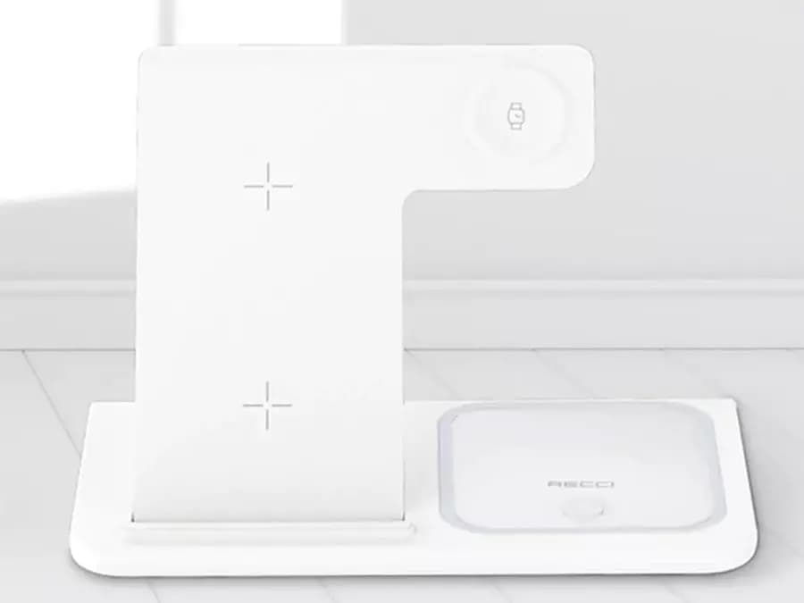 شارژر وایرلس رومیزی رچی Recci Magnetic Wireless Charger RCW-15 — تصویر ۷