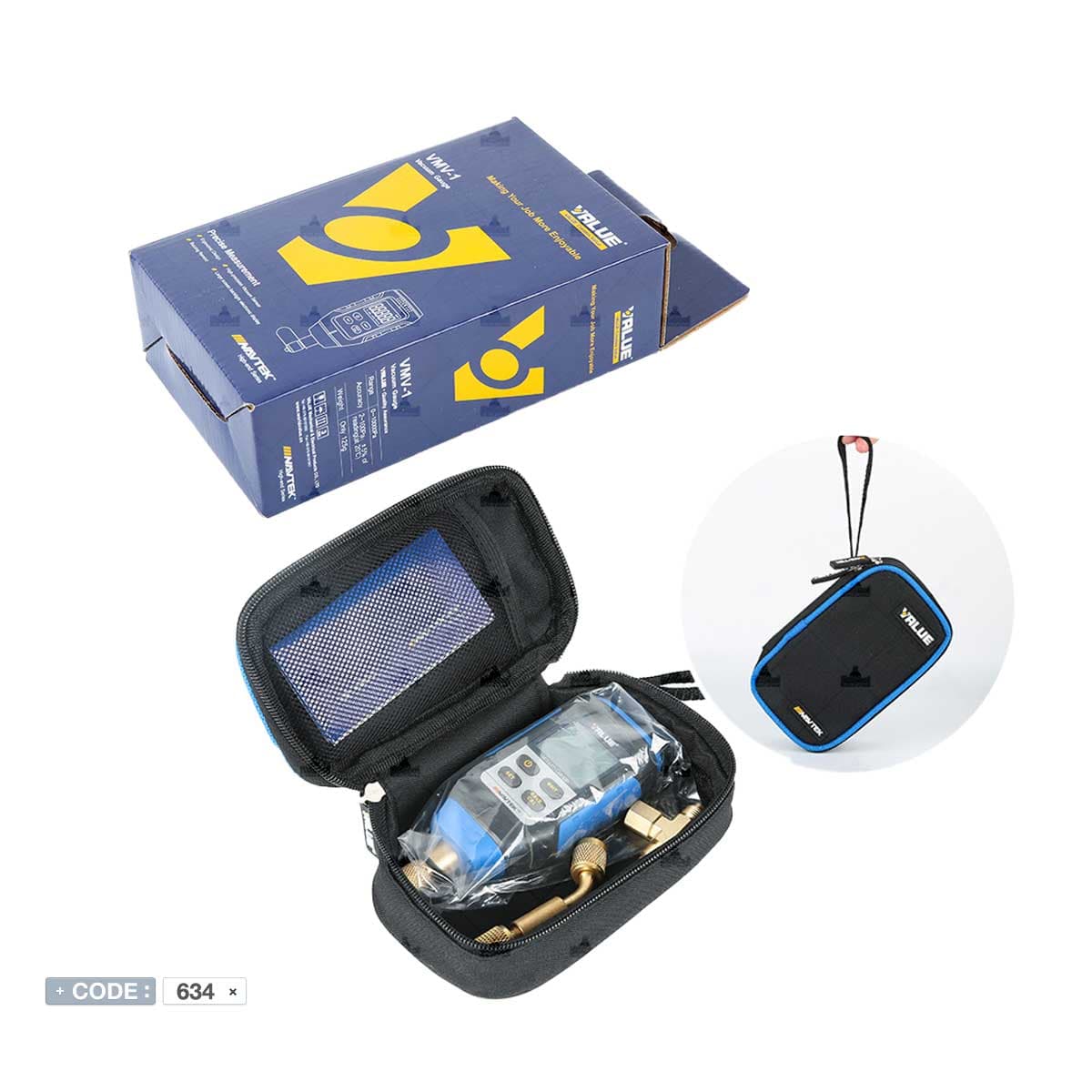 وکیوم متر دیجیتال VALUE مدل VMV-1