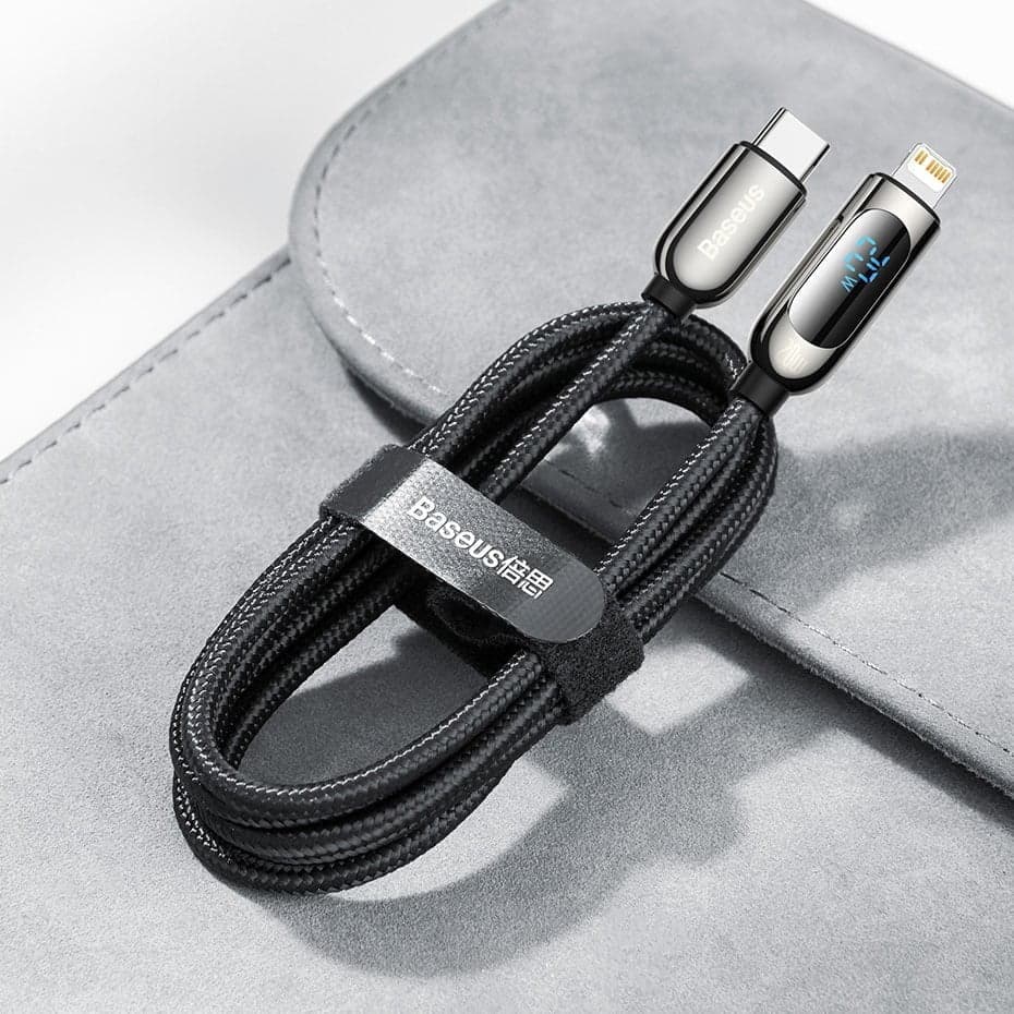کابل تبدیل USB-C به لایتنینگ باسئوس مدل CATLSK-A01 طول 2 متر — تصویر ۶