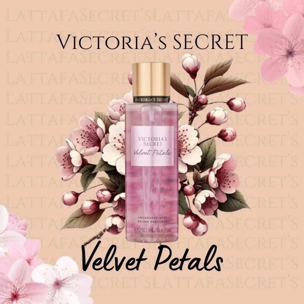 بادی اسپلش زنانه ولوت پتالز ویکتوریا سکرت 250 میل Victoria’s Secret Velvet Petals Fragrance Mist 250ml — تصویر ۳