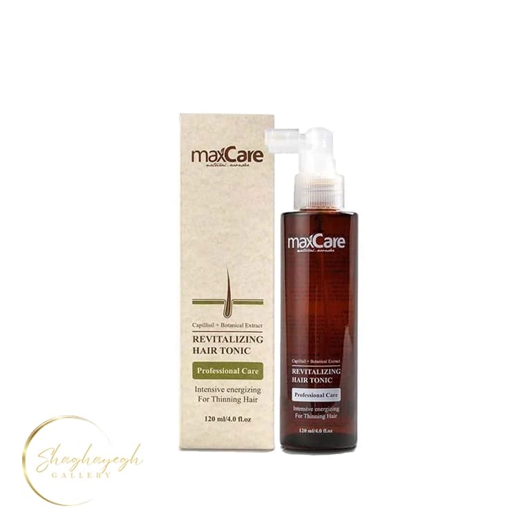 تونیک تقویت کننده و ضد ریزش مو مکس کر 120 میل Revitalizing Hair Tonic MaxCare 120ml — تصویر ۲