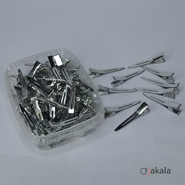 گیره فلزی سوییت مش سیلور بسته 70 تایی — تصویر ۸