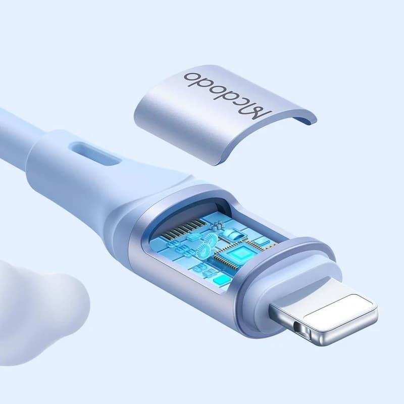 کابل تبدیل USB-C به لایتنینگ مک دودو مدل CA-1861 طول 1.2 متر — تصویر ۴