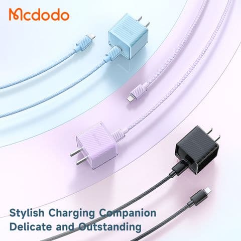 کابل شارژ تایپ سی به لایتنینگ 36واتی مک دودو مدل MCDODO CA-3660 طول 1.2متر — تصویر ۱۲