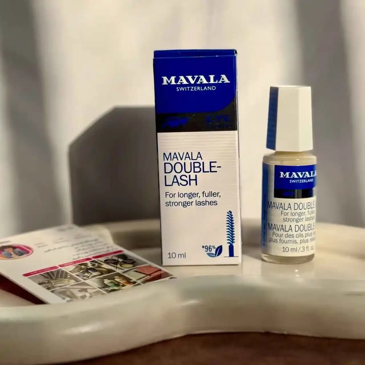 محلول ماوالا تقویت مژه و ابرو اصل سویس 10 میل Mavala Double Lash — تصویر ۷