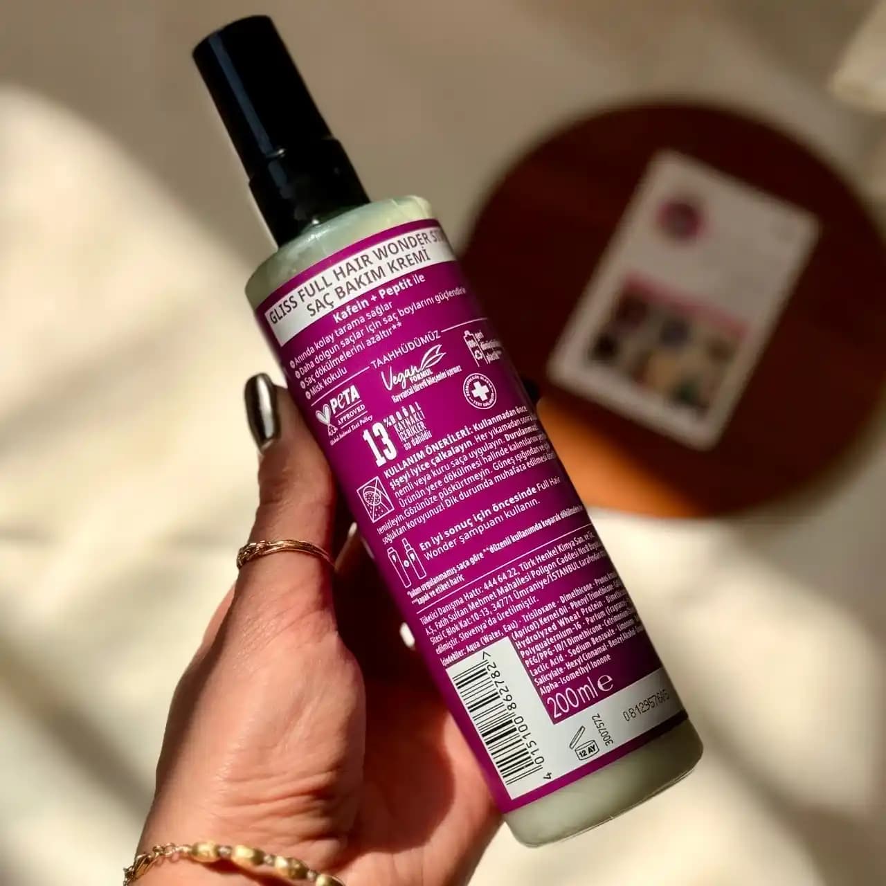 اسپری دوفاز گلیس مدل Full Hair wonder حاوی کافئین و پپتید (ضد ریزش) حجم 200 میل — تصویر ۶