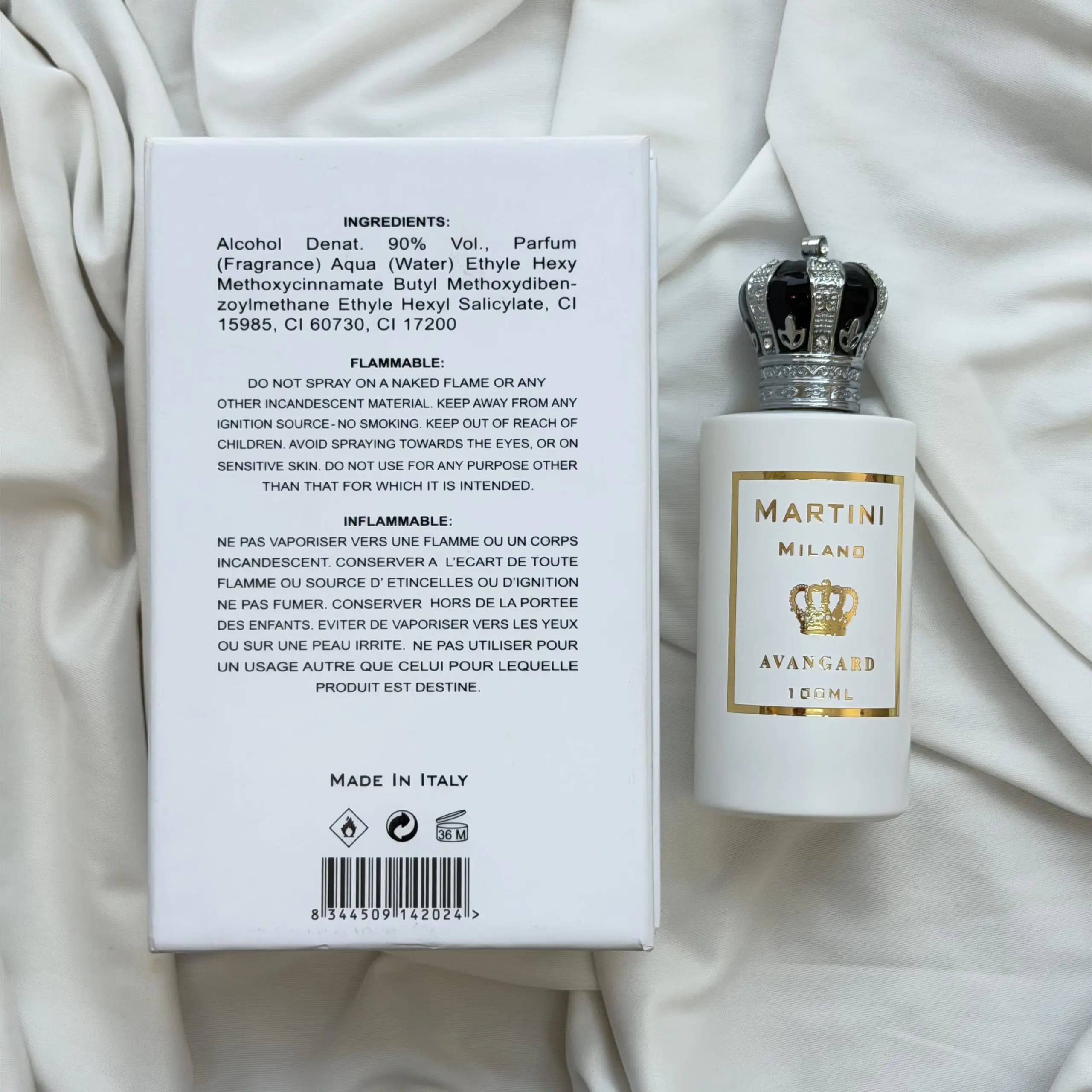 عطر ادکلن مارتینی میلانو سفید آوانگارد | MARTINI MILANO WHITE BY AVANGARD — تصویر ۶