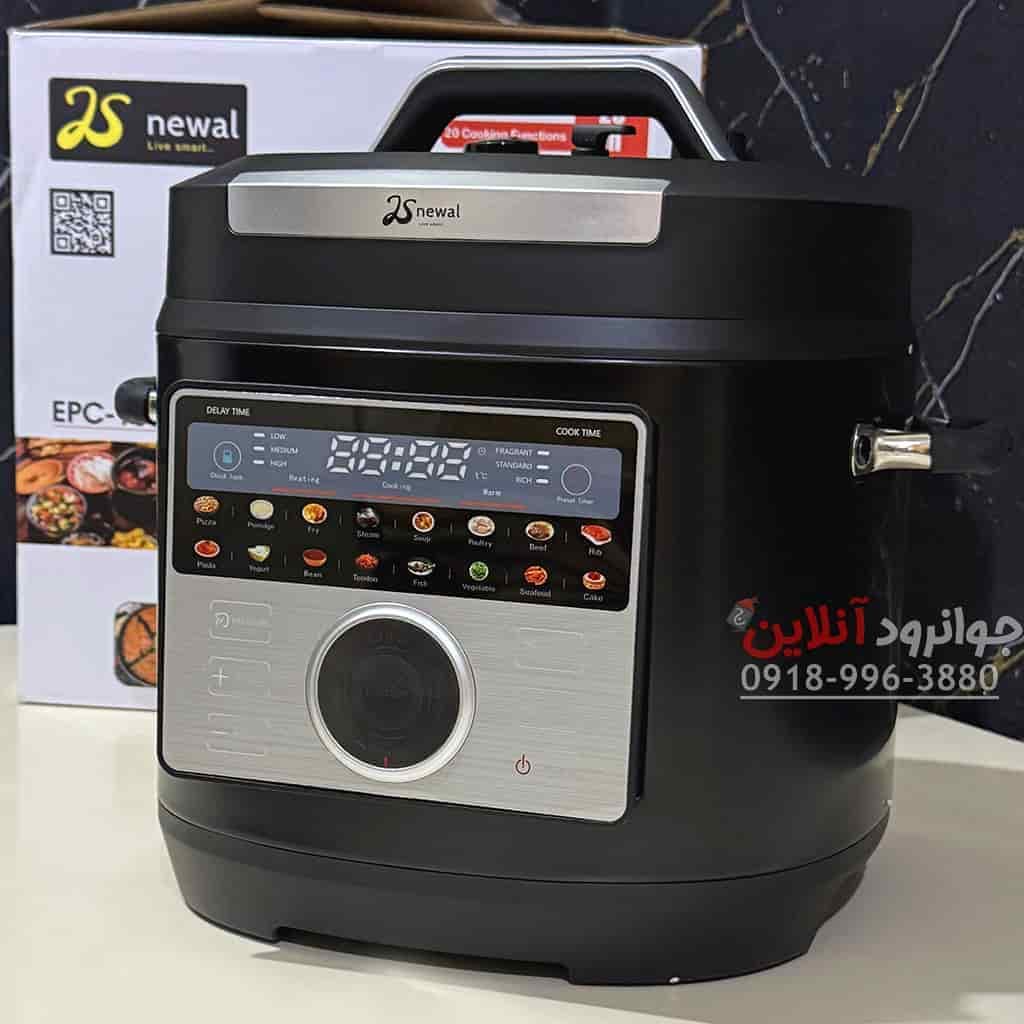 زودپز برقی نوال 6 لیتر 20 کاره EPC-1601 Newal — تصویر ۶