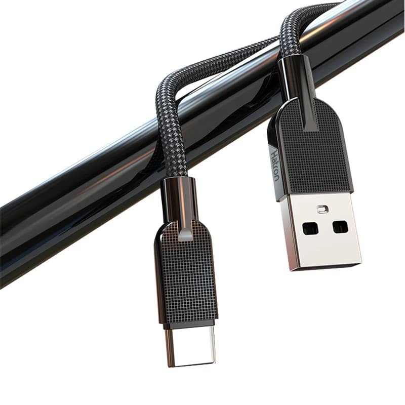 کابل شارژ USB به Type-c هترون مدل HATRON HC205UC طول 1متر — تصویر ۴