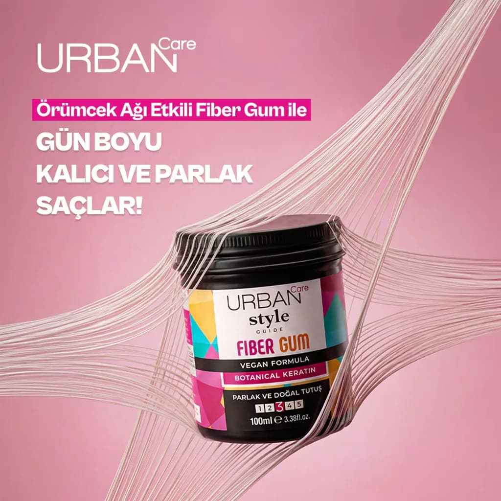 واكس مو اوربن كر Urban Care مدل Fiber Gum حجم 100 ميل — تصویر ۵