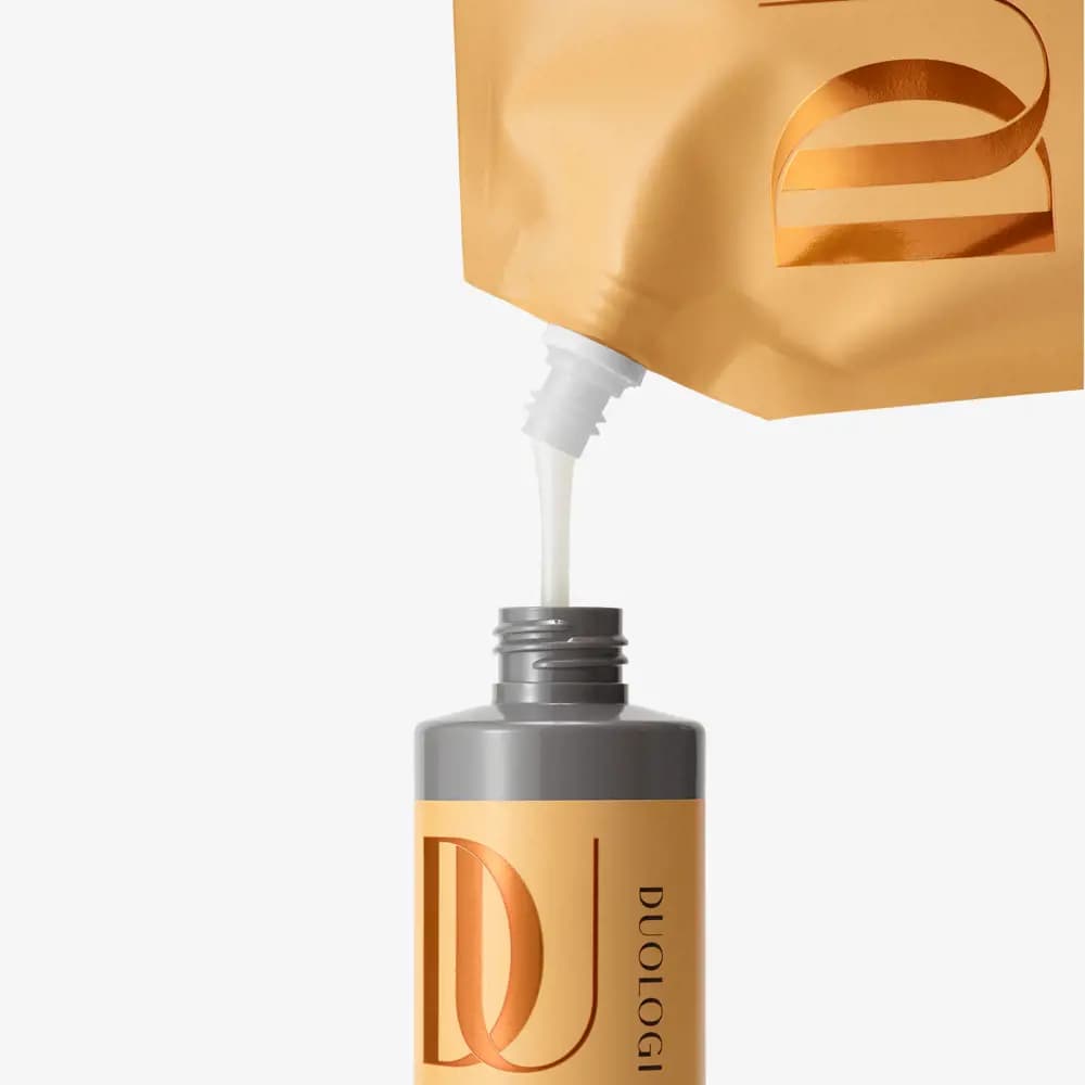شامپو ریفیل ترمیمکننده موی خشک و آسیبدیده دوئولوژی اوریفلیم DUOLOGI Intense Repair Shampoo Refill — تصویر ۱۲