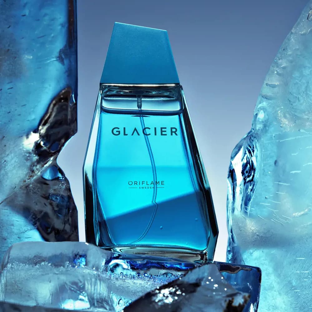 ادوتویلت مردانه گلشیر آبی اوریفلیم Glacier Eau de Toilette — تصویر ۴