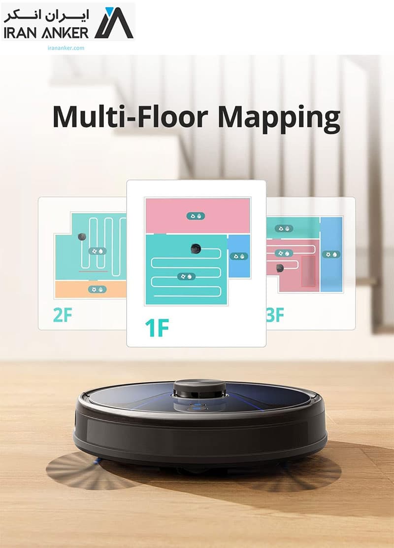 جارو هوشمند رباتیک انکر Anker eufy L35 Hybrid Robot Vacuum Cleaner مدل T2182 — تصویر ۱۰