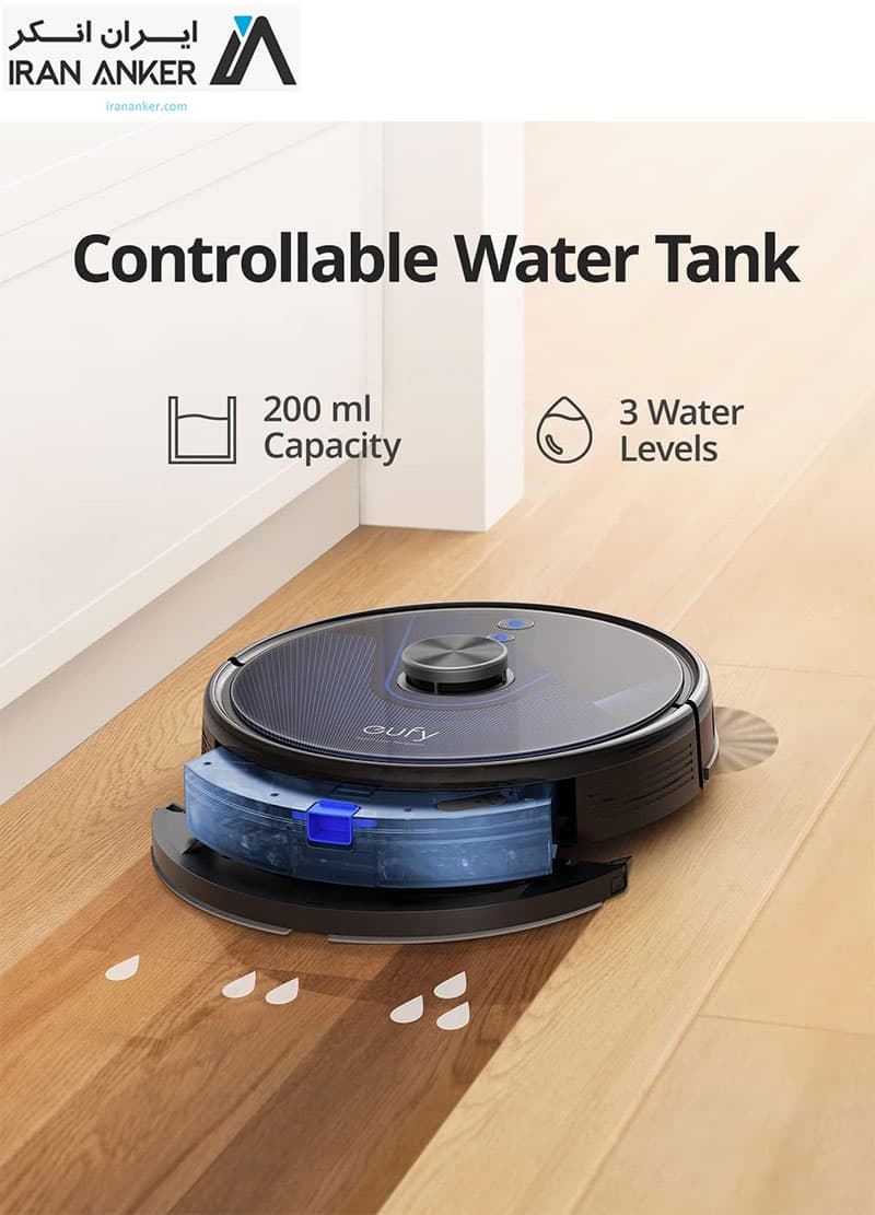 جارو هوشمند رباتیک انکر Anker eufy L35 Hybrid Robot Vacuum Cleaner مدل T2182 — تصویر ۴