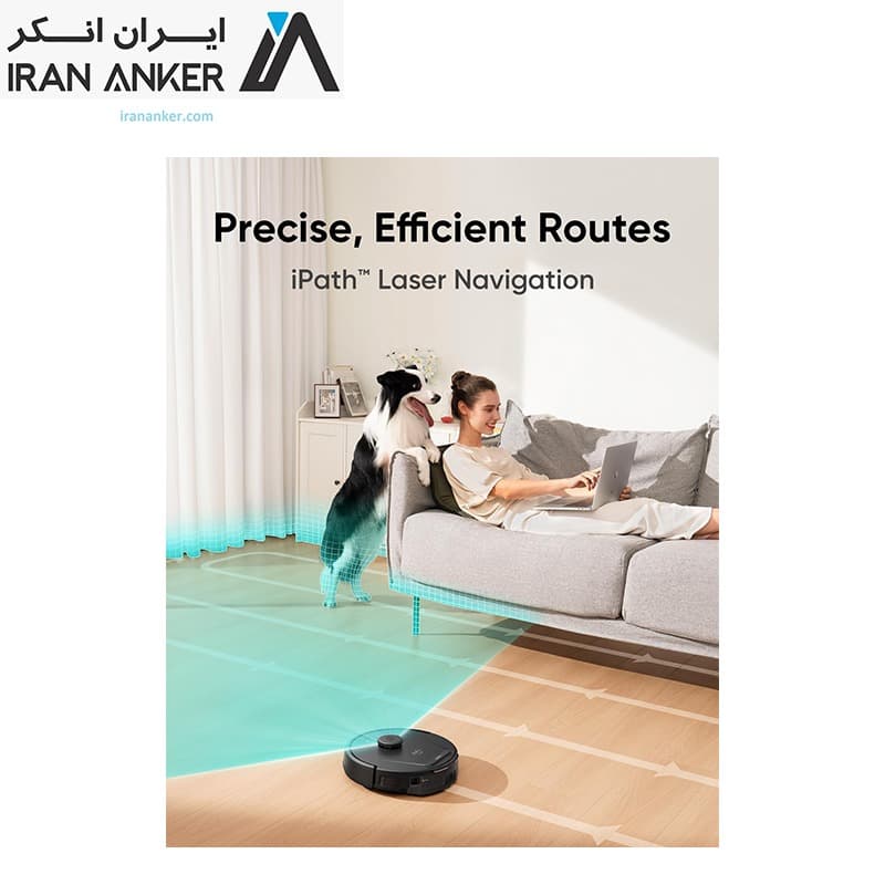 جارو هوشمند رباتیک انکر Anker eufy L60 Hybrid SES Robot Vacuum Cleaner مدل T2278 — تصویر ۱۱