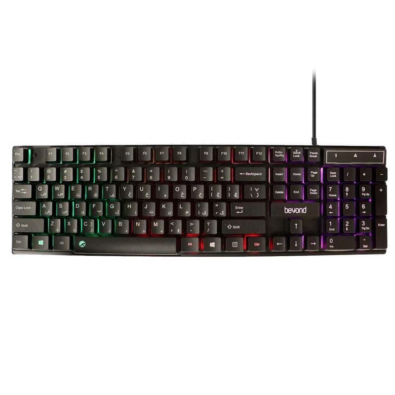 کیبورد بیاند مدل BK-7120 RGB — تصویر ۳