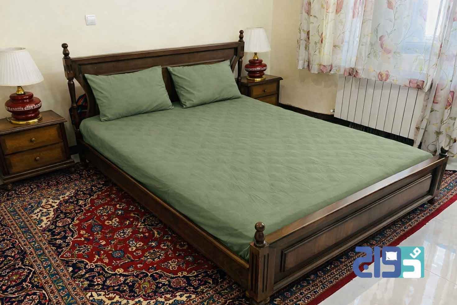 روتختی کشدار تترون ساده دونفره کد 140411072 (سدری) — تصویر ۵