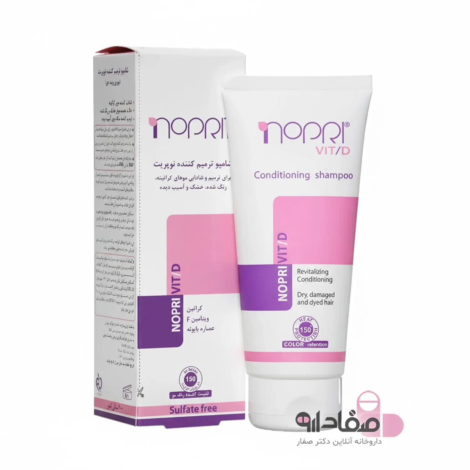 شامپو حالت دهنده نوپریت 200 میلی لیتر | Nopri Vit D Conditioning Shampoo